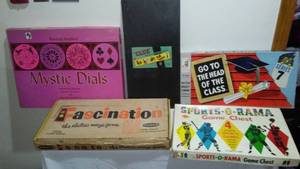 lot 504 image: Vintage Games - 5. Rare Fascination electric game. great condition.