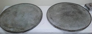 lot 556 image: Vintage Heavy Discs. 14 x .75 in. good condition.