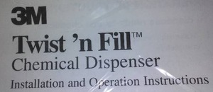 lot 567 image: Twist n Fill 3M chemical Dispenser.