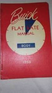 lot 577 image: Buick Flat Rate Manual. Body, 1950 good.