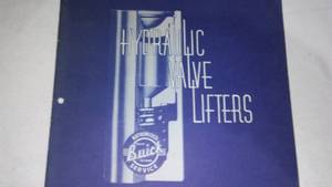 lot 583 image: Buick Hydraulic Valve Lifers Manual 1951.