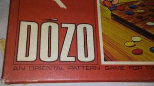 lot 593 image: Vintage DOZO game.