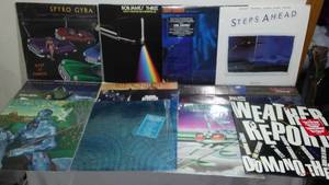 lot 597 image: Vinyl 12 inch, L.P. records.