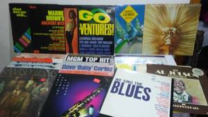 lot 598 image: Vinyl 12 inch, L.P. records.