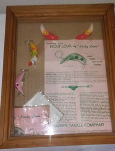 lot 602 image: Display Box of Trout Louie by Lucky Louie.