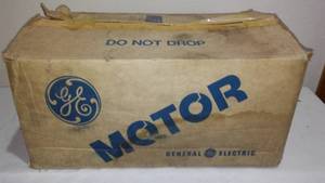 lot 604 image: G.E. electric motor.