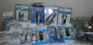 lot 608 image: Moen Misc Plumbing Parts.
