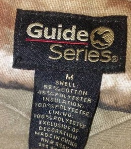 lot 637 image: Hunting and Military Clothing. Us Navy bibs and top.