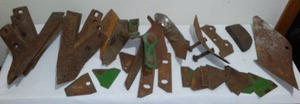 lot 648 image: Blades for Cultivating and Tillage