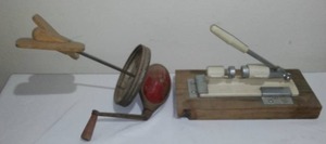 lot 652 image: Vintage Nutcracker and Butter Churn Paddles.