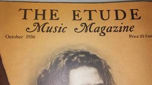 lot 654 image: The Etude Music Magazine 1936.