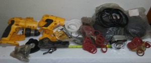 lot 679 image: Misc. Parts, DeWalt and more.