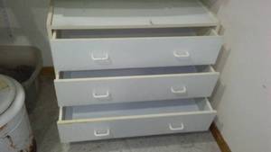 lot 713 image: Cabinet 3 Drawer Base.