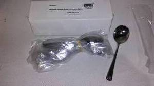 lot 715 image: Soup, Bouillion Spoons.