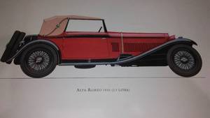 lot 724 image: ALFA Romeo 1930..