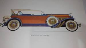 lot 735 image: Duesenberg 1929 type SJ