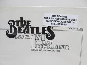 lot 2 image: The BEATLES 1st Live Recordings - Hamburg, Germany 1962 Volume 1