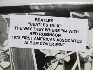 lot 3 image: BEATLE TALK - The Way They Were 64 w Red Robinson