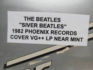 lot 9 image: 1982 Phoenix Records Silver Beatles Volume 1