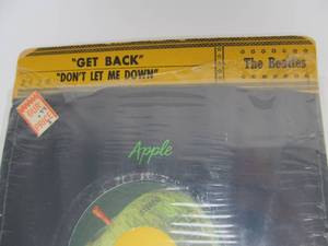 lot 13 image: The Beatles on Apple 45 - Get BackDont Let Me Down