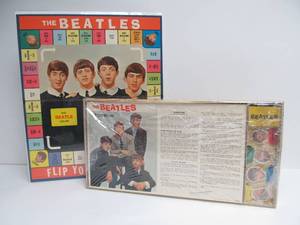 lot 1 image: Milton Bradley The BEATLES Flip Your Wig Game