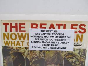 lot 45 image: The BEATLES Nowhere ManWhat Goes On
