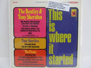 lot 78 image: The Beatles & Tony Sheridan This is Where It Started