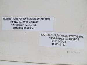 lot 80 image: The BEATLES White Album w Pictures & Poster