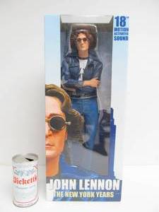 lot 51 image: LARGE NECA The New York Years JOHN LENNON Action Figure 