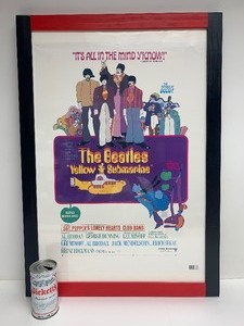 lot 23 image: The BEATLES Yellow Submarine Promo Poster