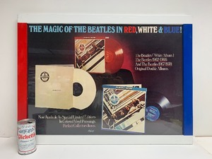 lot 24 image: The Magic of the Beatles in Red, White & Blue Promo Poster