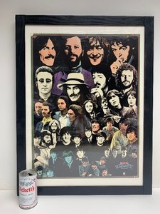 lot 22 image: The BEATLES Rock N Roll Music Promo Poster