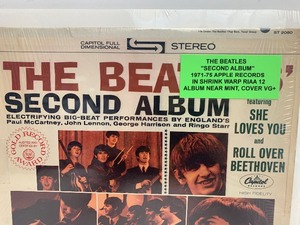 lot 105 image: The Beatles SECOND ALBUM 