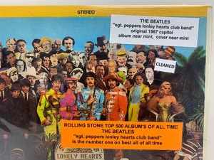 lot 108 image: The BEATLES Sgt. Peppers Lonely Hearts Club Band