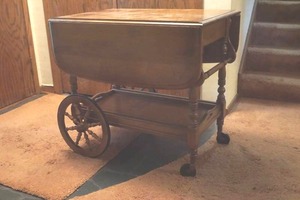 lot 80 image: vintage cart