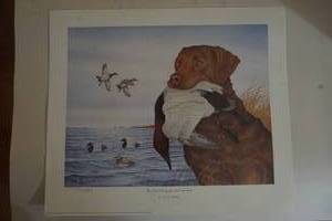 lot 87 image: Melichar Print