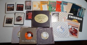 lot 102 image: vinyl 45s8 tracks