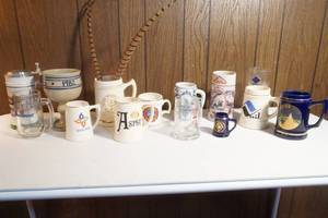 lot 142 image: beer steins