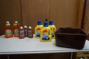 lot 225 image: cleaning supplies