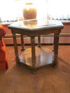 lot 4 image: side table