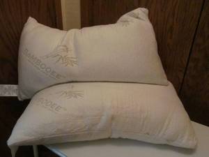 lot 6 image: bamboo pillows