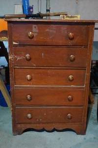 lot 270 image: Vintage Chested Drawers