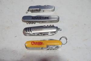 lot 308 image: 4 New Multi Tool Knifes