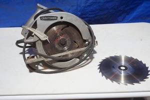 lot 313 image: Vintage Craft Circler Saw