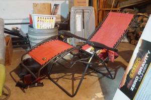 lot 343 image: Outside Lawn chair
