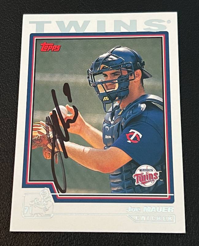 Joe Mauer Autographed Memorabilia