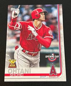 lot 140 image: Shohei Ohtani Rookie Cup - 2019 Topps Opening Day #100 Baseball Card