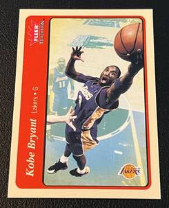 lot 181 image: Kobe Bryant 2004 Fleer Tradition #126 Basketball Card