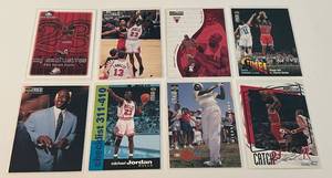 lot 188 image: Michael Jordan 6 Card Lot - Upper Deck MVP, Collectors Choice, and more