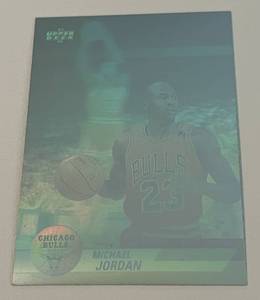 lot 224 image: Michael Jordan Holo 1992-93 Upper Deck Award Winners #AW-9 Basketball Card